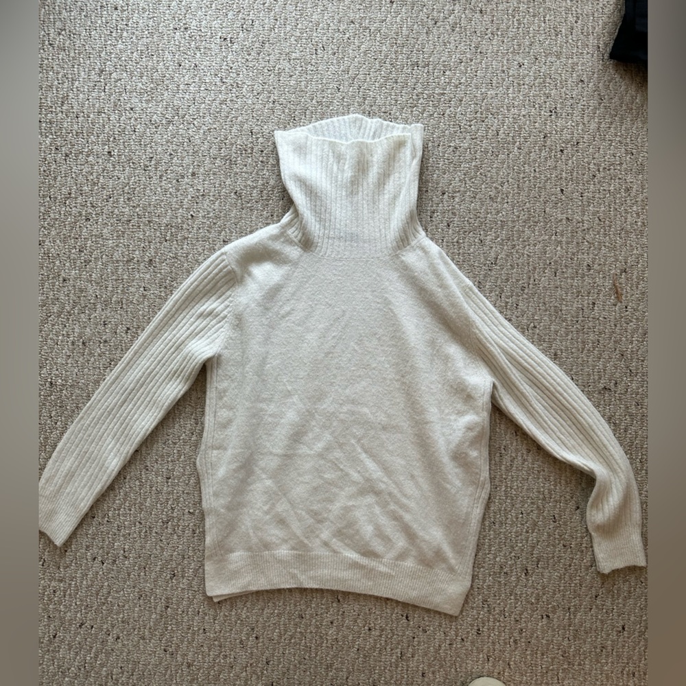Top shop Lightweight Turtle Neck - White